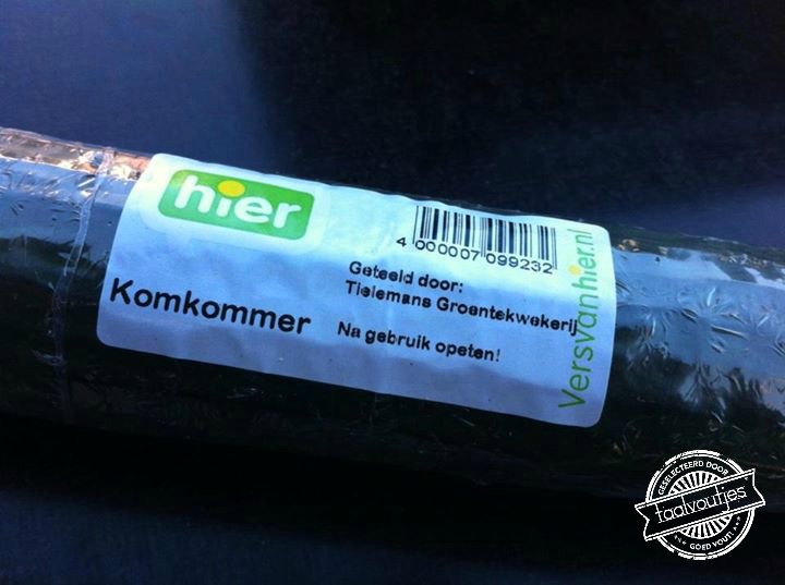 Deel 1 in de serie Multifunctionele Groente: De komkommer