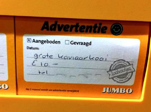 Bederft het daar niet in?