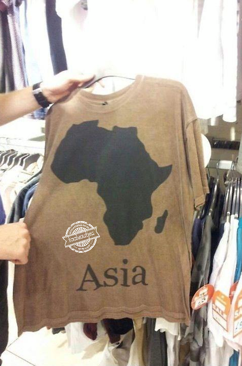 Het is maar goed dat deze ontwerper geen aardrijkskundeleraar is geworden