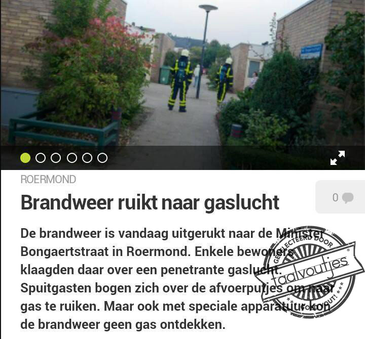 Daar zit een luchtje aan ...