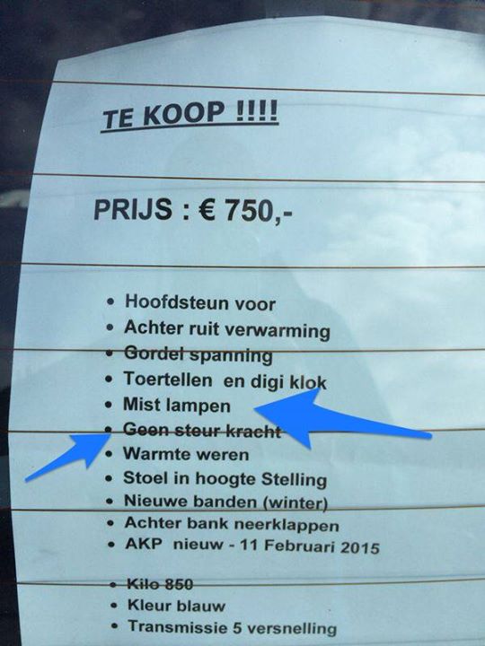Maar die zijn toch verplicht?