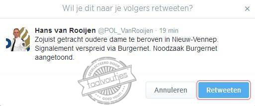 Stoute politieman!