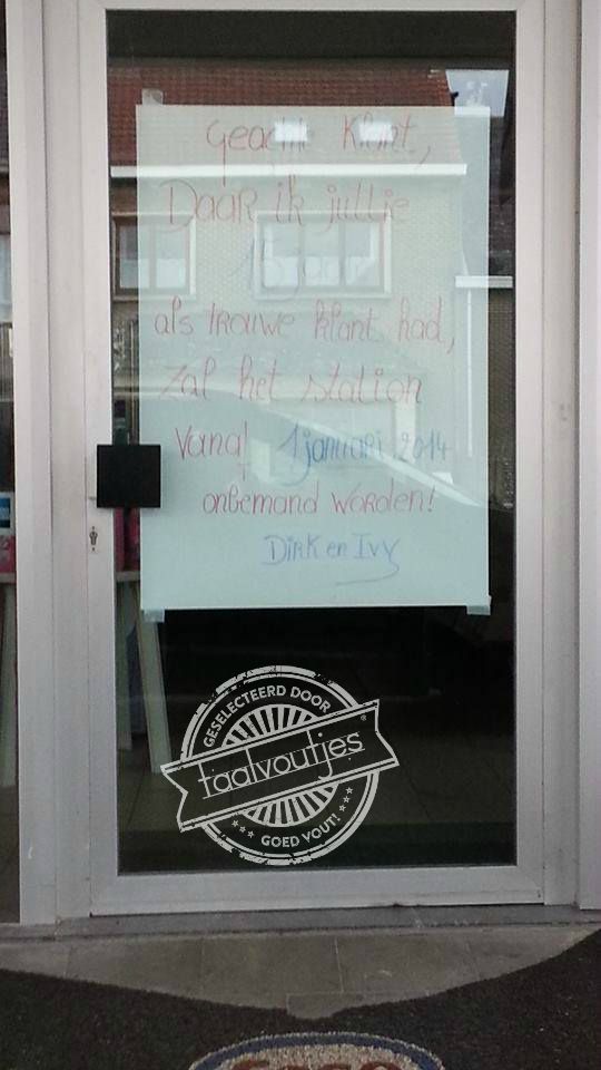 Ja, geef ons maar weer de schuld!