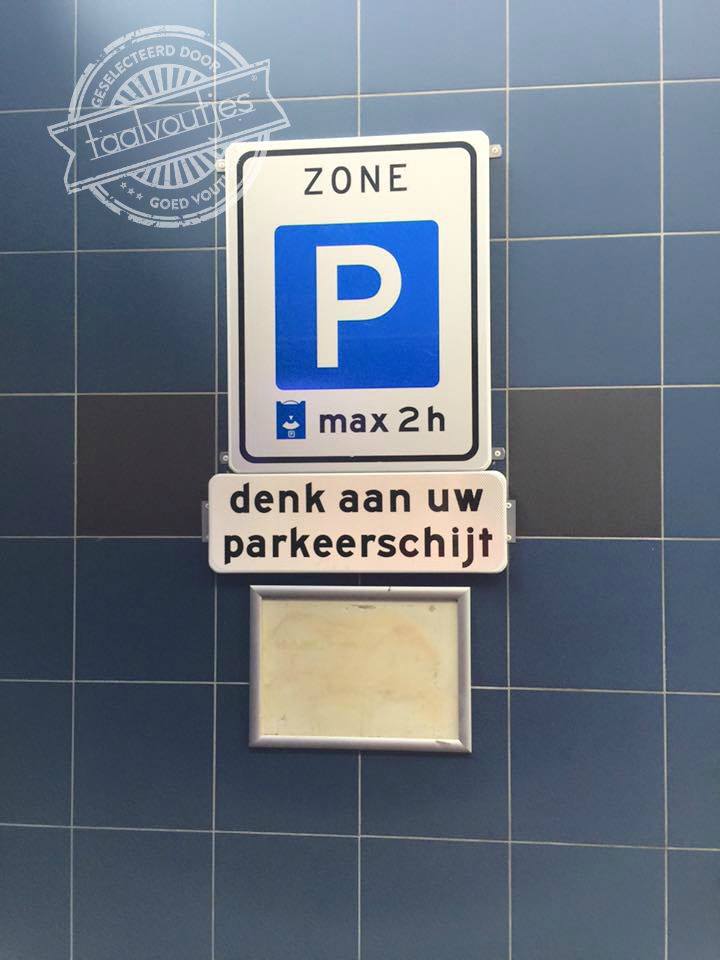 9. Gelukkig heb ik altijd een schepje in mijn kofferbak liggen