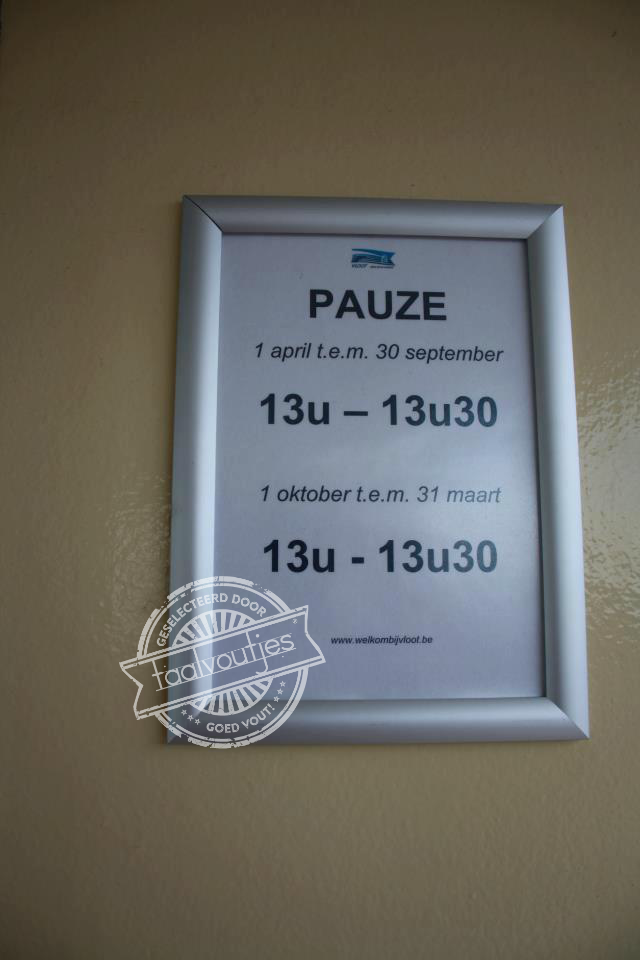 Op deze Belgische pont houden ze niet erg van veranderingen