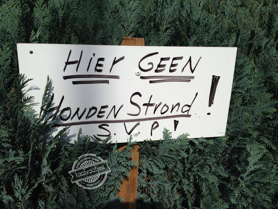 Dat vinden wij namelijk heel vervelond