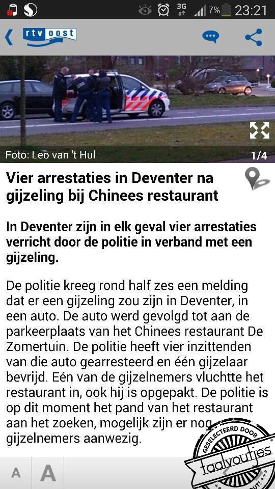 Het pand sloeg zelf ook op de vlucht