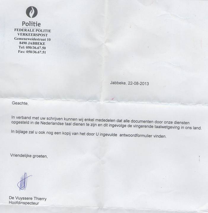 Ja ... eh ... die wetgeving dus ...