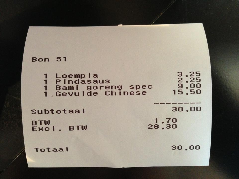 Nou, dan mag ze wel eens op dieet...