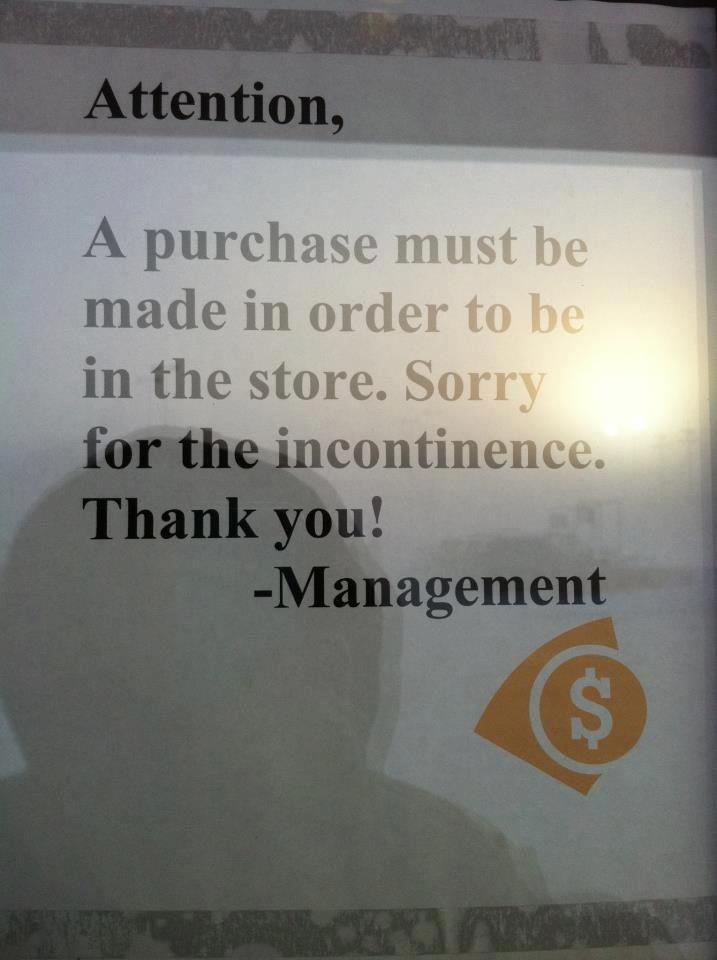 Laten we hopen dat ze dan ook Tena Lady verkopen...