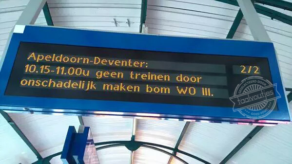 Dat voorspelt niet veel goeds.