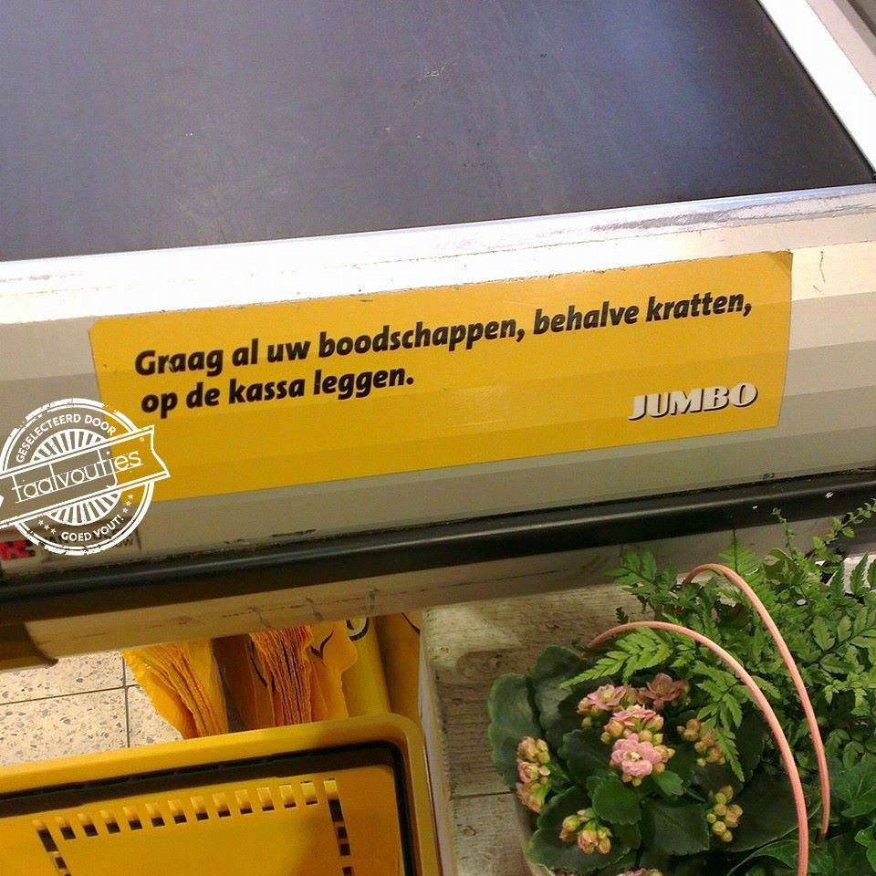Help, mijn weekendboodschappen passen er niet op!