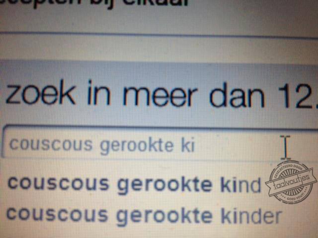 Ach ja, mijn vader zegt ook altijd: "Vroeger was je om op te vreten, nu zou ik willen dat ik het had gedaan."