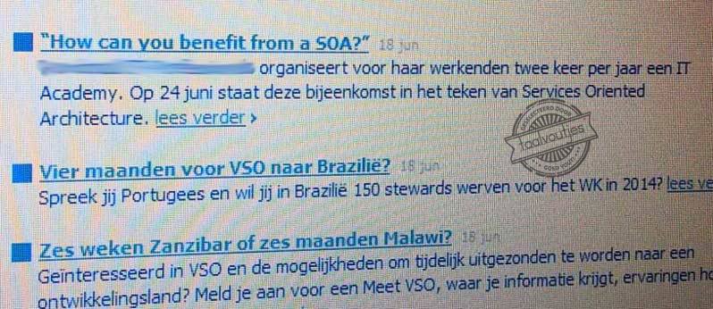 Eindelijk, een SOA met voordelen!