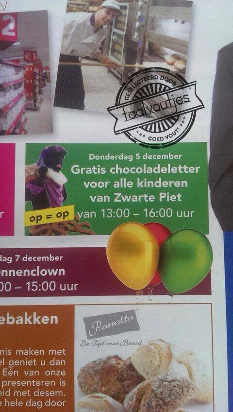Zo ... En dan heeft Piet morgen lekker papadag ...