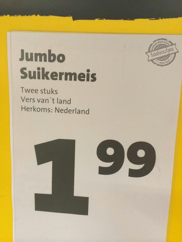 Wat moet ik met twee van die zoetekauwen?