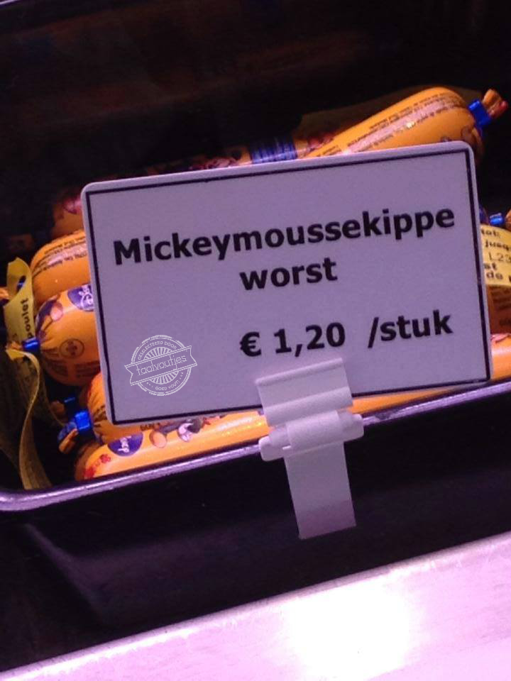 Zal Minnie even verdrietig zijn!