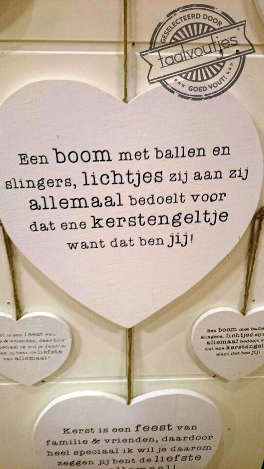 Ik heb liever een voutloze kerstgedachte ...