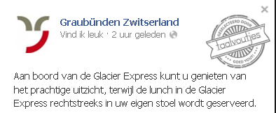 Wel lekker warm, die soep in mijn kruis!