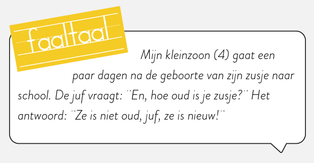 En daar is niets tegenin te brengen.