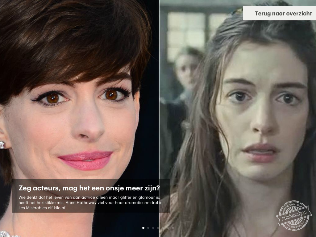 Dat was vast een flinke!