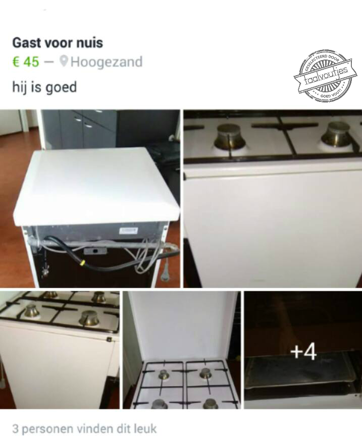 Dat zal ik dan maar van je aannemen.