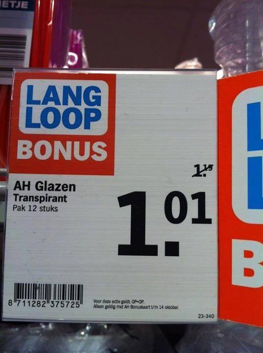 De fles deo krijg je er gratis bij