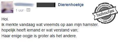 Dat is toch normaal voor cyclopen?