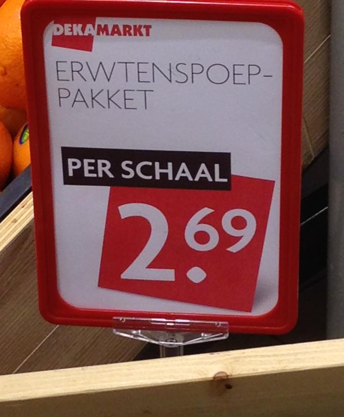 Sommige dingen kun je beter meteen doorspoelen ...