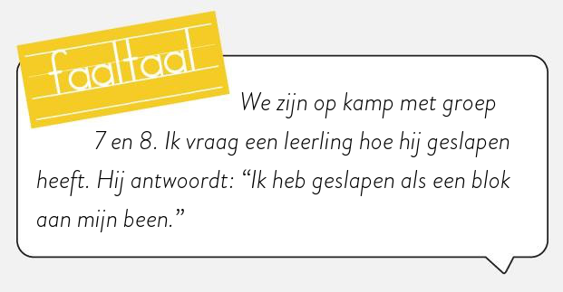 Dat moet een zware nacht geweest zijn.