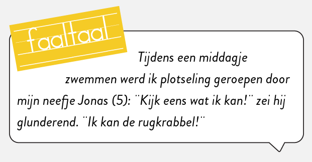 Je zou er jeuk van krijgen.