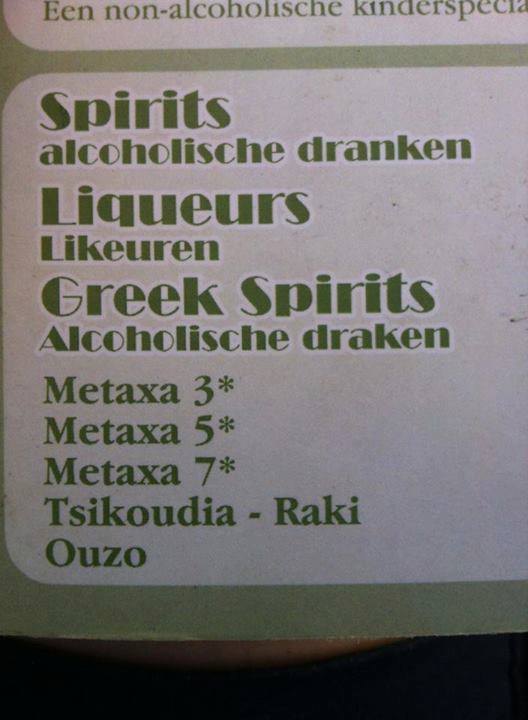 Laat die maar geen blaastest doen! 