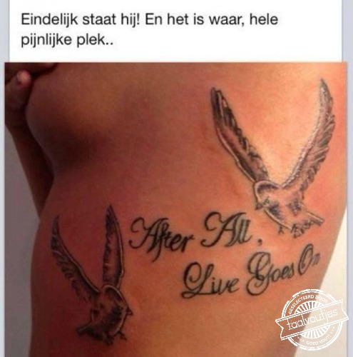 Wij vinden iets anders nog veel pijnlijker...