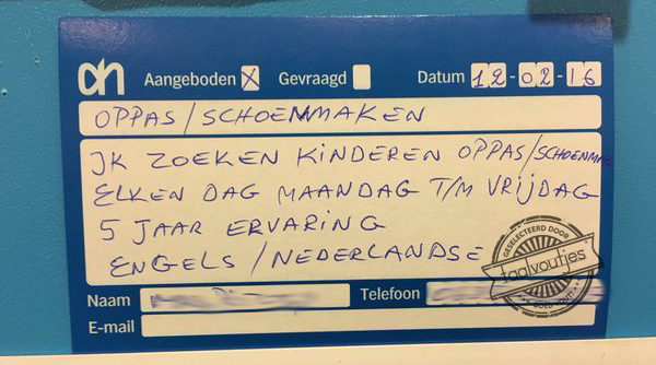 Wie de schoen past … past ook op?