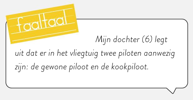Waar moet dat eten onderweg anders vandaan komen?
