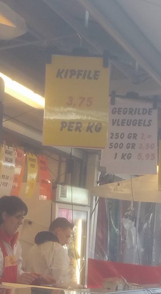 Ze staan in de rij om gebraden te worden.