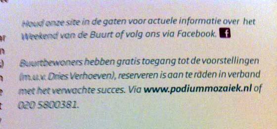 "Dries, vergeet je portemonnee niet!"