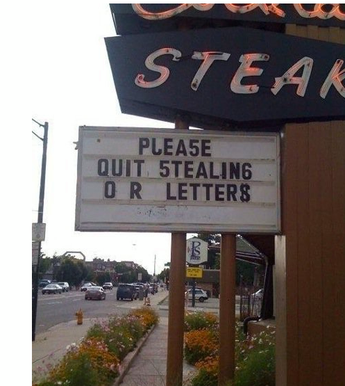 Soms kun je er zelf niet zo veel aan doen...