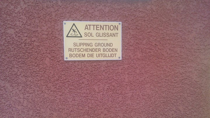 Pas op, de bodem ligt weer op de grond!