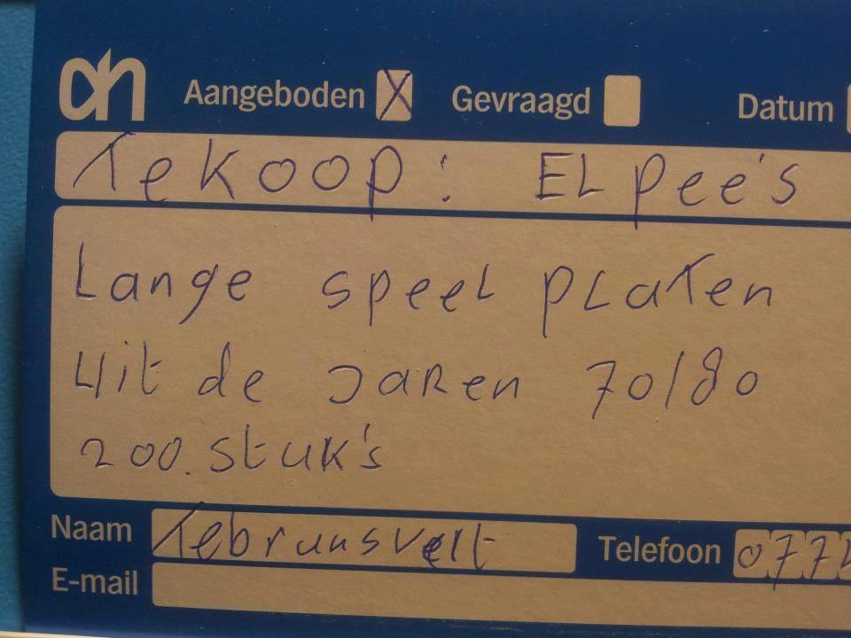 Alleen voor als je veel tijd hebt, dus... 