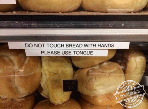 Those buns are fingerlickin' good.