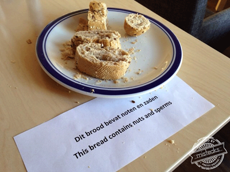 May also contain traces of idiocy.