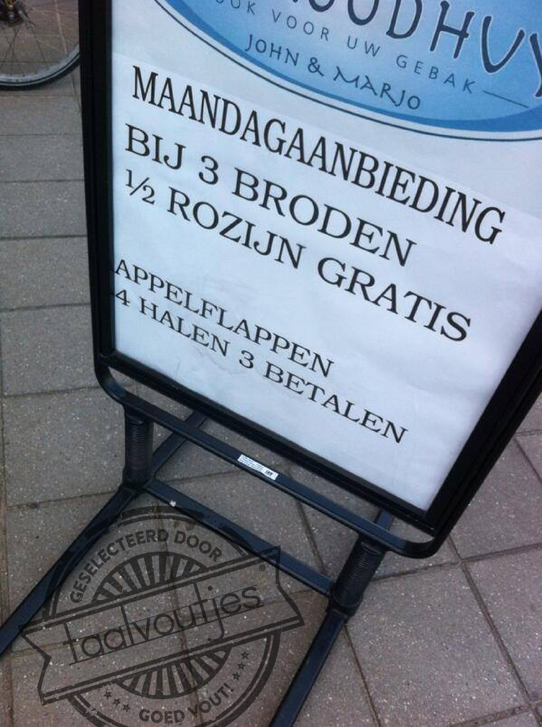 Wie het kleine niet eert...