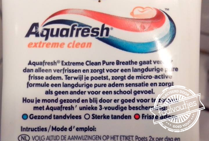 Maar beter niet in de vakantie gebruiken dus!