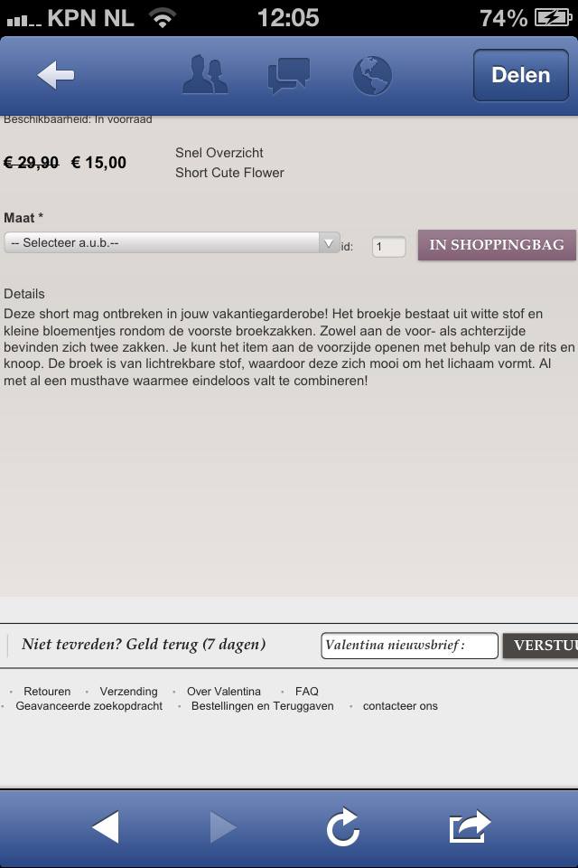 Mooi, dat scheelt weer ruimte in de koffer.