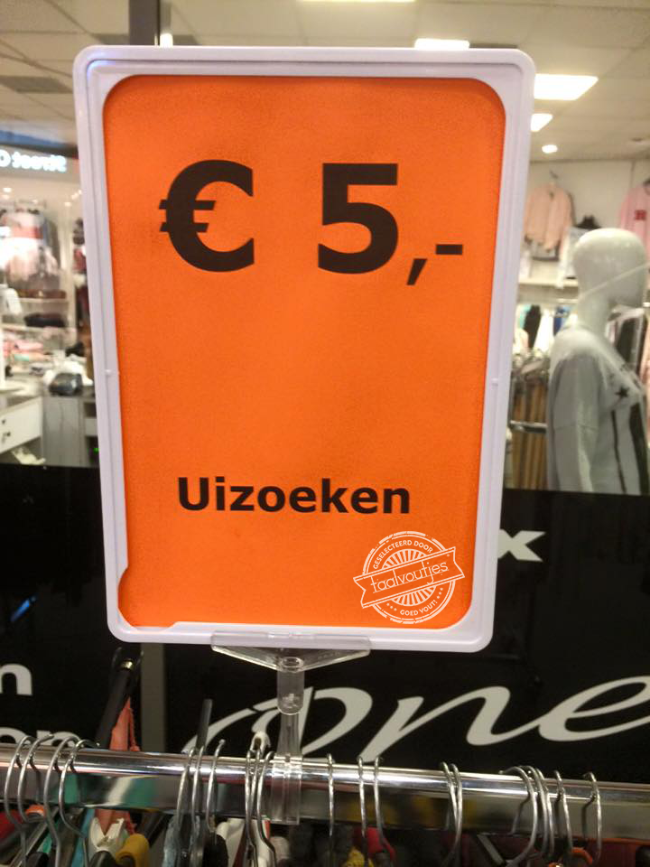 Weer eens iets anders dan paaseieren.