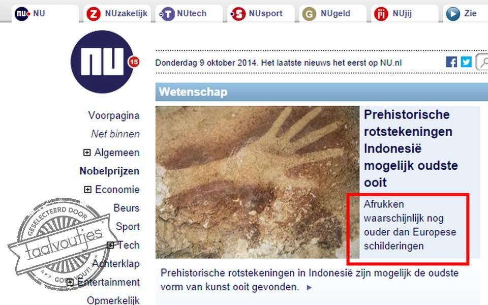 Ook neanderthalers moesten zo nu en dan ontladen.