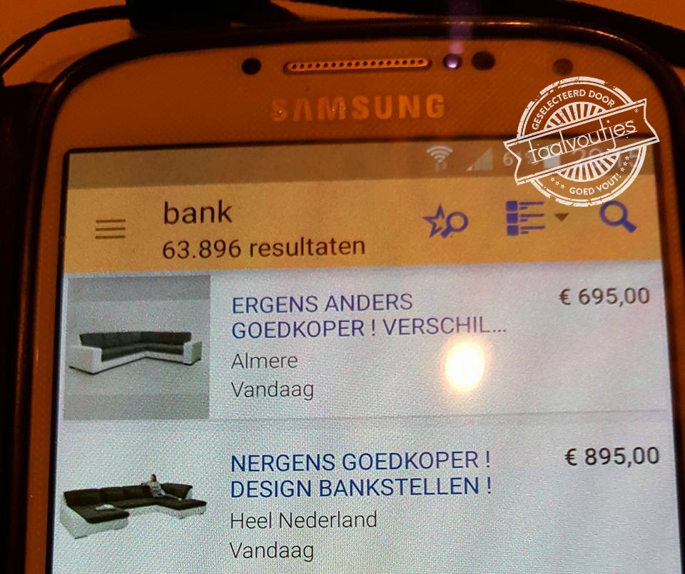 Bedankt voor de tip!