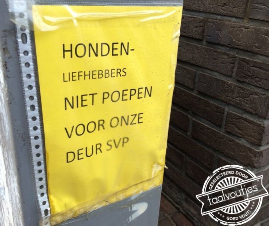 Met hondenpoep hebben ze gelukkig geen probleem.