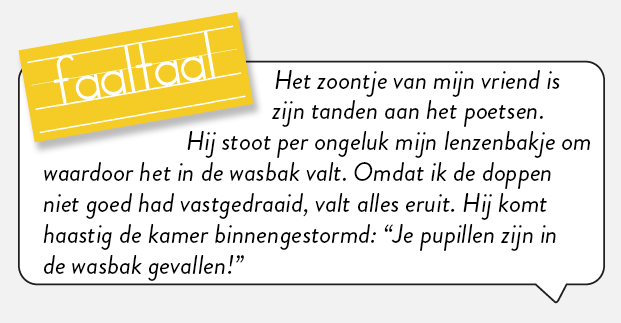 En ze leken nog wel zo goed vast te zitten.